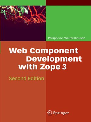 cover image of Web Component Development with Zope 3